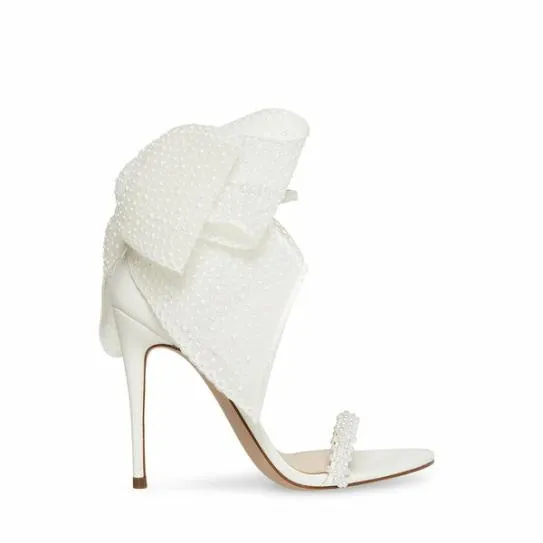 Women BENNI WHITE White Steve Madden Heels