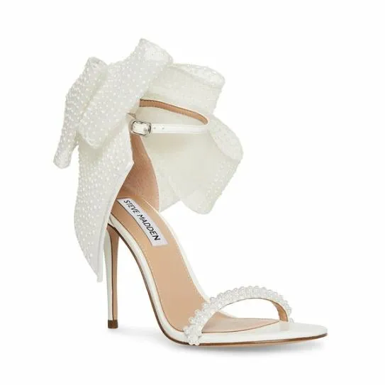 Women BENNI WHITE White Steve Madden Heels