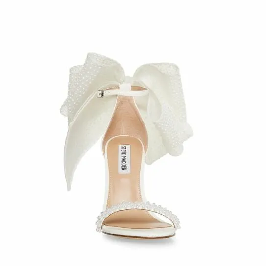 Women BENNI WHITE White Steve Madden Heels