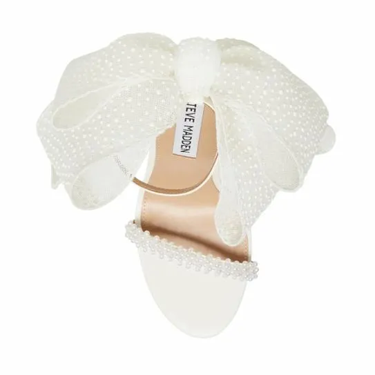 Women BENNI WHITE White Steve Madden Heels