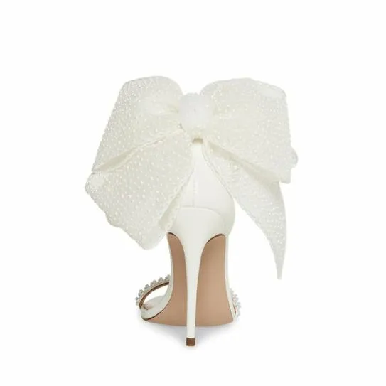 Women BENNI WHITE White Steve Madden Heels