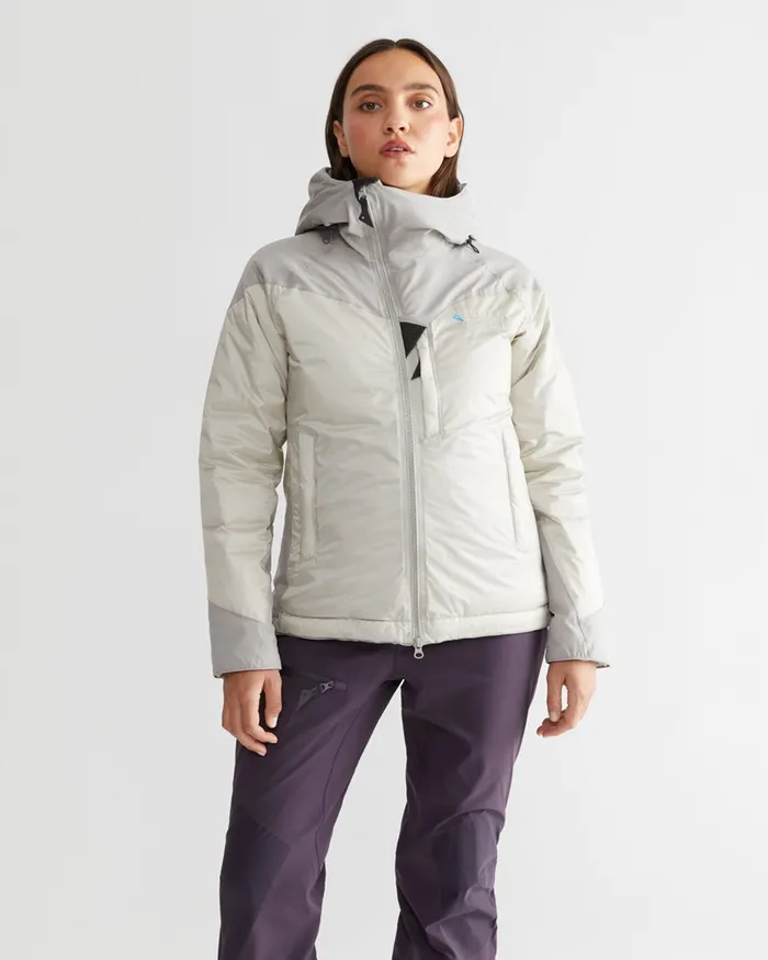 Women Bifrost Hooded Down Jacket Moon Klttermusen Waterproof Jackets