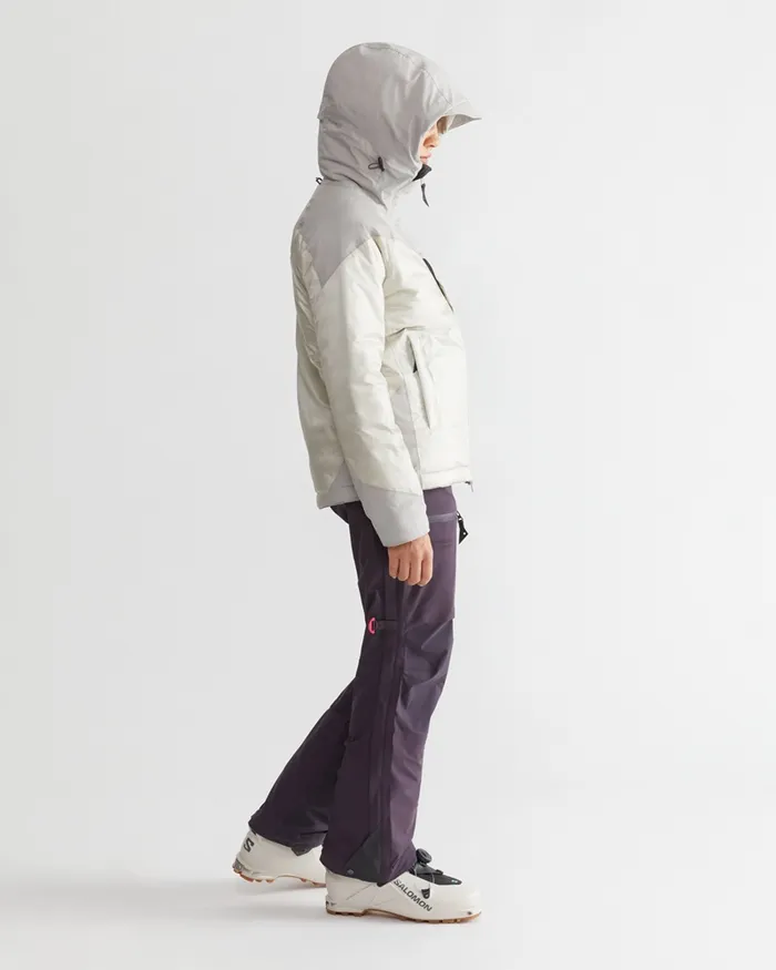 Women Bifrost Hooded Down Jacket Moon Klttermusen Waterproof Jackets