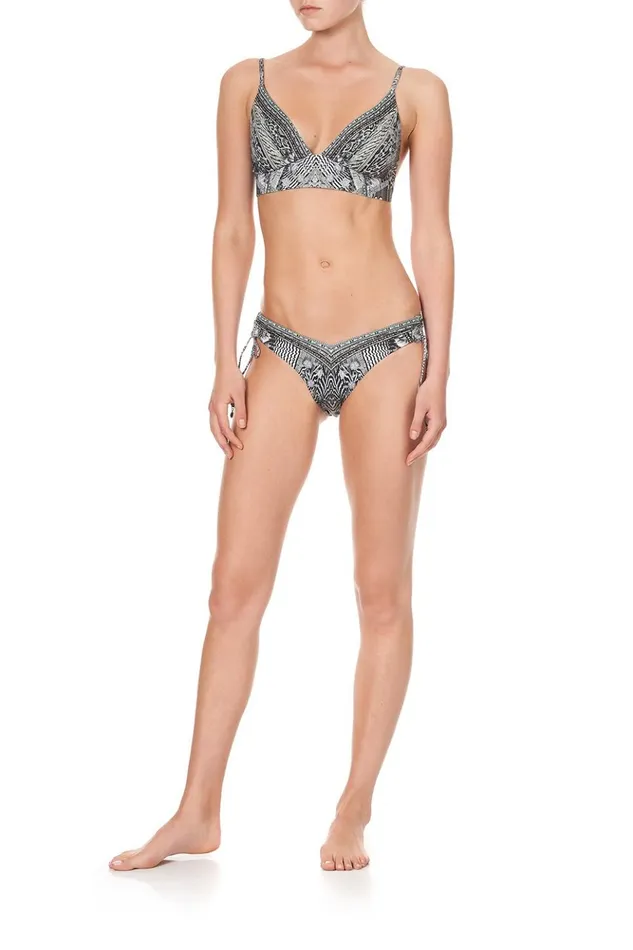 Women Bikinis Camilla High Leg Rouched Side Pant One Tribe