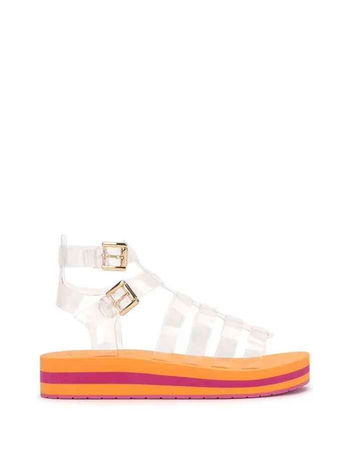 Women Bimala Sandal In Clementine Jessica Simpson Platforms