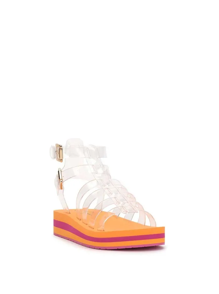 Women Bimala Sandal In Clementine Jessica Simpson Platforms