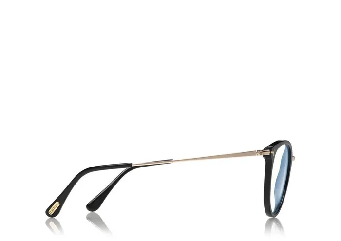 Women BLUE BLOCK COLLECTION Tom Ford Blue Block Soft Round Opticals Black Women BLUE BLOCK COLLECTION Tom Ford Blue Block Soft Round Opticals Black