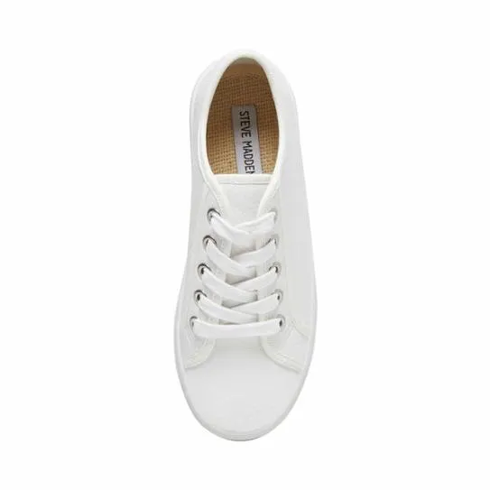 Women BOBBI30 WHITE White Steve Madden Sneakers Women BOBBI30 WHITE White Steve Madden Sneakers