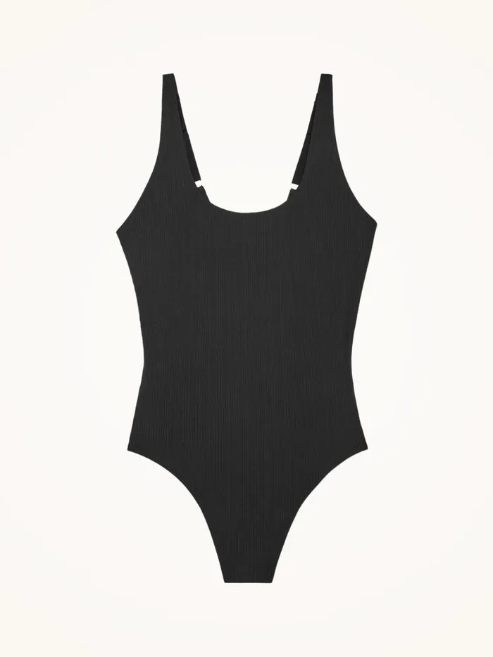 Women Bodysuits Wolford Beauty Cotton Bodysuit Black