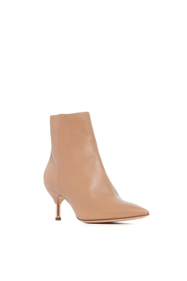 Women Boots Gabriela Hearst Valeria Heeled Boot In Dark Camel Leather