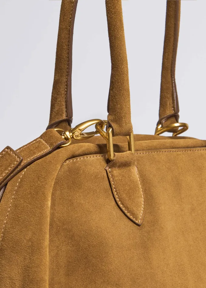 Women Bowling Bag Ochre MEEM