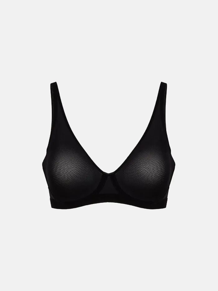 Women Bras Wolford Tulle Full Bra Black Women Bras Wolford Tulle Full Bra Black