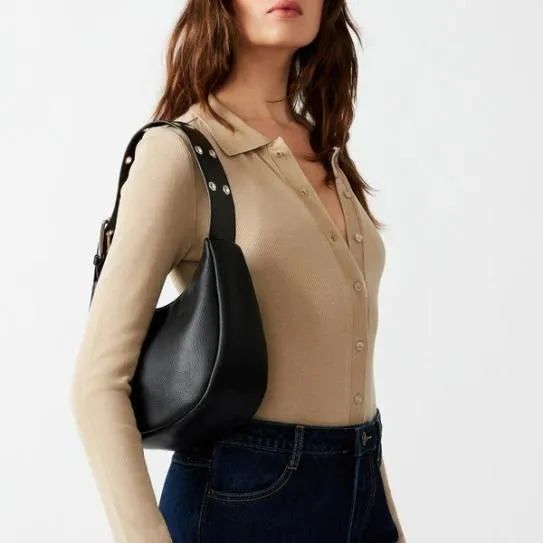 Women BSAVOR BLACK Black Steve Madden Shoulder Bags Women BSAVOR BLACK Black Steve Madden Shoulder Bags