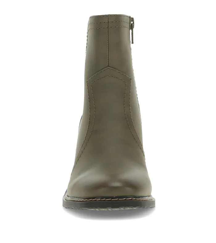 Women Calloway Block Heel Bootie Moss Mist Baretraps Booties
