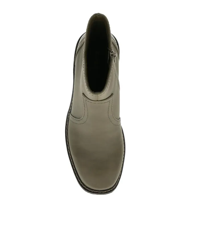 Women Calloway Block Heel Bootie Moss Mist Baretraps Booties