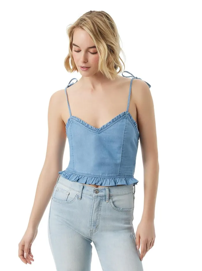Women Clare Peplum Tank In Dearest Jessica Simpson Sets