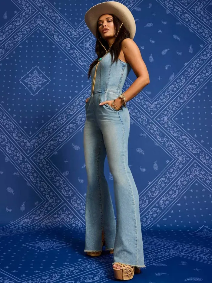 Women Colleen Jumpsuit In Sightseeing Jessica Simpson Denim