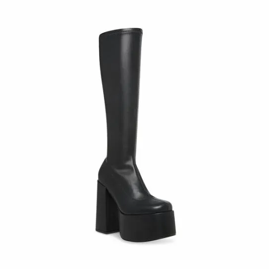 Women CRAY BLACK Black Steve Madden Boots and Booties Women CRAY BLACK Black Steve Madden Boots and Booties