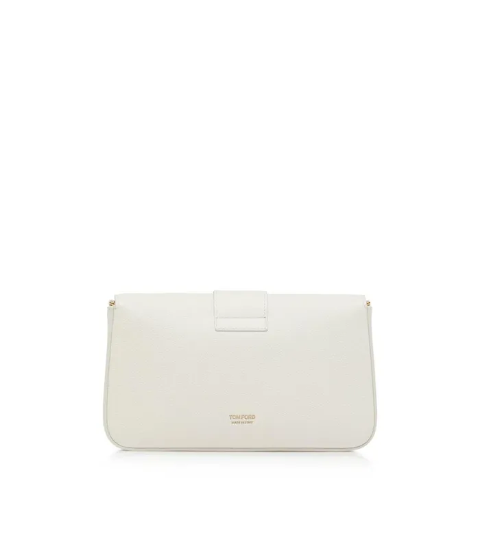 Women Cross Body Bags Tom Ford Grain Leather Tf Chain Shoulder Bag Chalk Women Cross Body Bags Tom Ford Grain Leather Tf Chain Shoulder Bag Chalk
