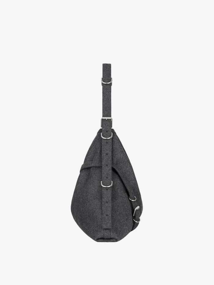 Women Crossbody Bags Givenchy Large Voyou Bag In Cashmere Medium Grey Women Crossbody Bags Givenchy Large Voyou Bag In Cashmere Medium Grey