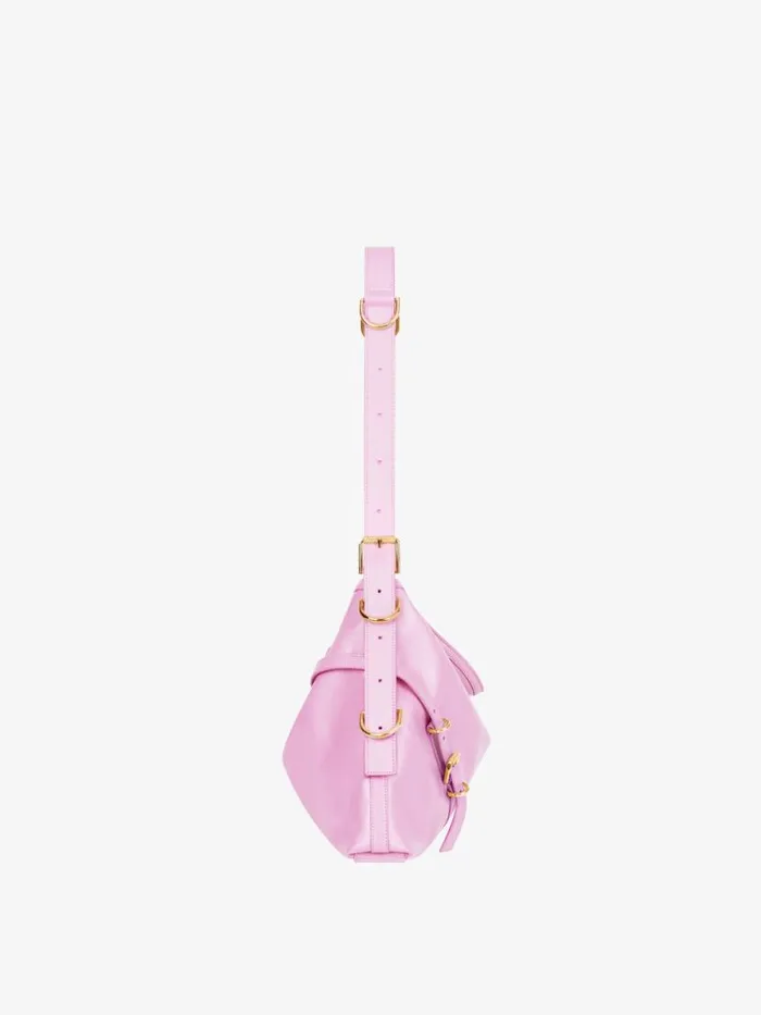 Women Crossbody Bags Givenchy Medium Voyou Bag In Leather Silk Pink Women Crossbody Bags Givenchy Medium Voyou Bag In Leather Silk Pink