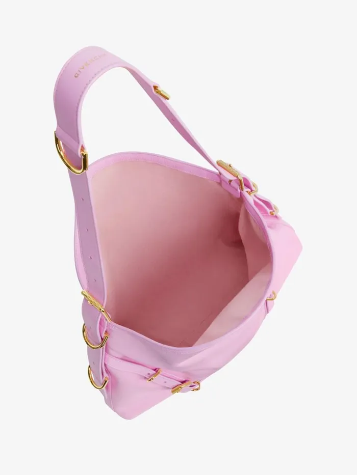 Women Crossbody Bags Givenchy Medium Voyou Bag In Leather Silk Pink Women Crossbody Bags Givenchy Medium Voyou Bag In Leather Silk Pink