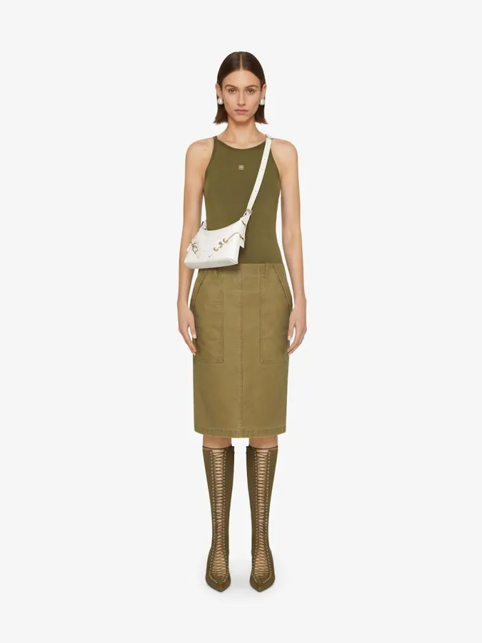 Women Crossbody Bags Givenchy Mini Voyou Bag In Leather Ivory Women Crossbody Bags Givenchy Mini Voyou Bag In Leather Ivory