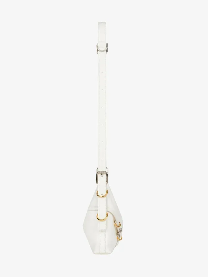 Women Crossbody Bags Givenchy Mini Voyou Bag In Leather Ivory Women Crossbody Bags Givenchy Mini Voyou Bag In Leather Ivory