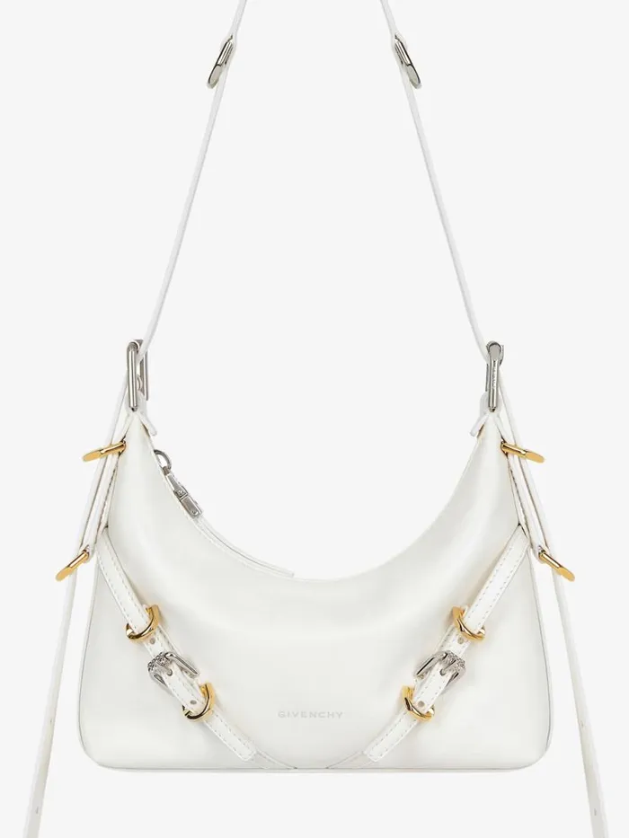 Women Crossbody Bags Givenchy Mini Voyou Bag In Leather Ivory Women Crossbody Bags Givenchy Mini Voyou Bag In Leather Ivory