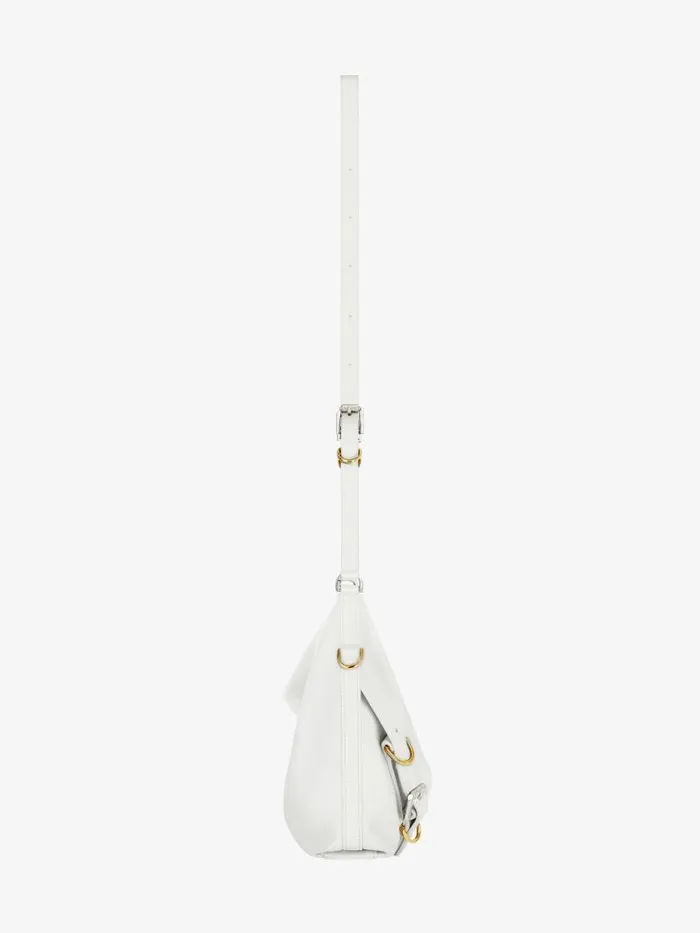 Women Crossbody Bags Givenchy Voyou Crossbody Bag In Leather Ivory Women Crossbody Bags Givenchy Voyou Crossbody Bag In Leather Ivory
