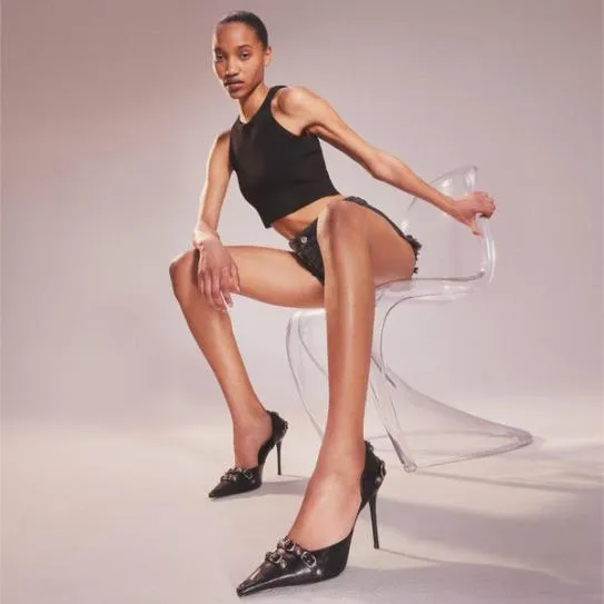 Women DALI BLACK Black Steve Madden Heels Women DALI BLACK Black Steve Madden Heels