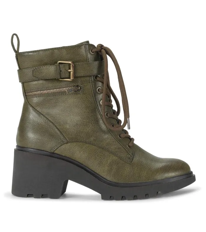 Women Dani Lace Up Boot Dark Jade Baretraps Booties