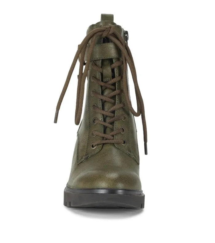 Women Dani Lace Up Boot Dark Jade Baretraps Booties