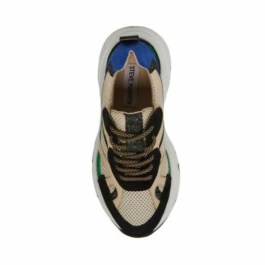 Women DIA BLUE MULTI Blue Multi Steve Madden Sneakers Women DIA BLUE MULTI Blue Multi Steve Madden Sneakers