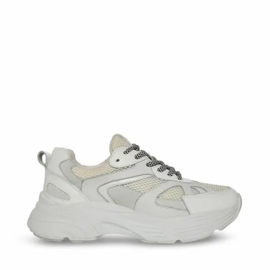 Women DIA WHITE White Steve Madden Sneakers