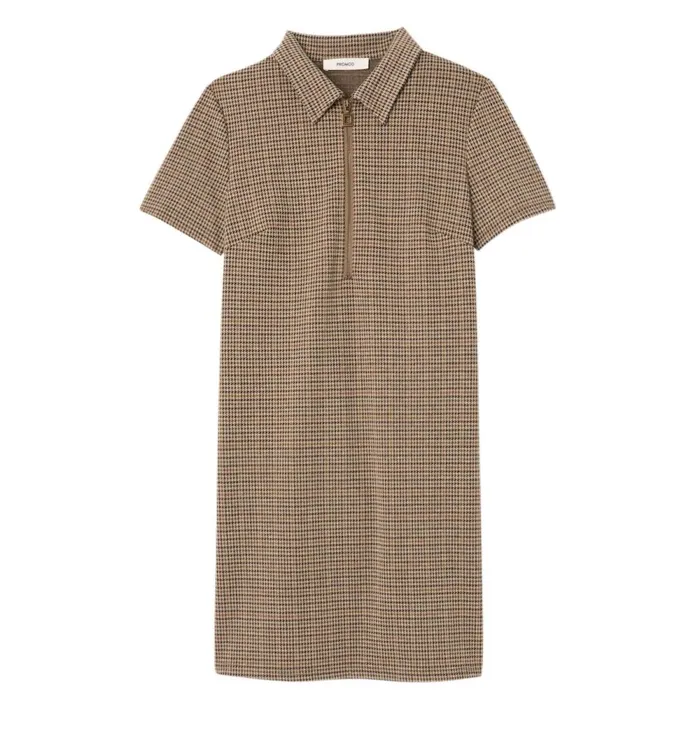 Women Dogtooth Check Jersey Dress 8211 Multicolour Checks Promod Dresses Women Dogtooth Check Jersey Dress 8211 Multicolour Checks Promod Dresses