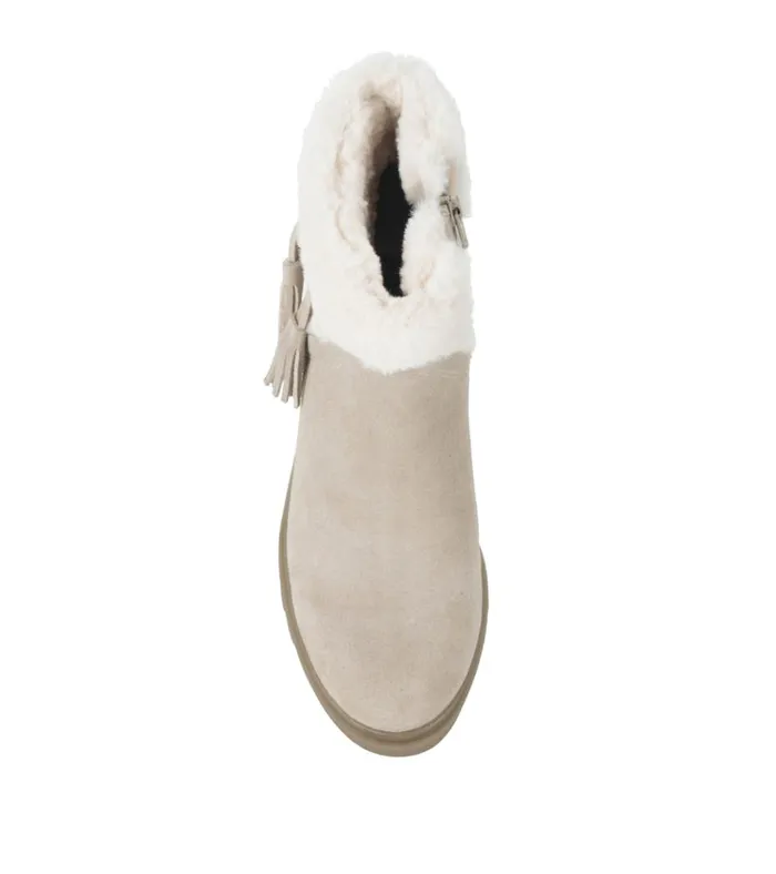 Women Dolors Cold Weather Bootie Taupe Ice Baretraps Booties