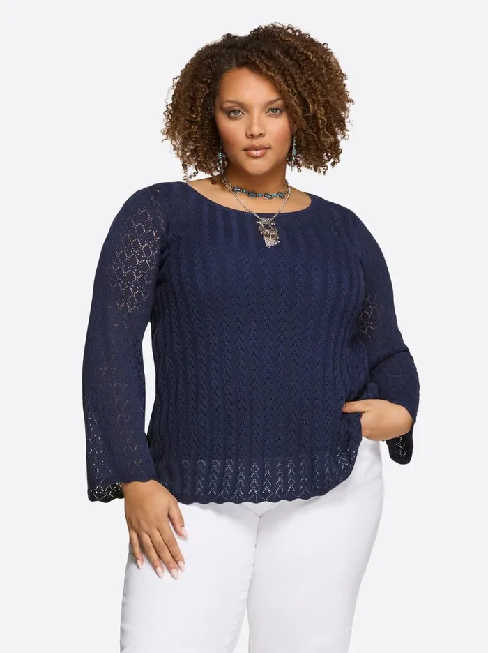 Women Dreamer Top In Ocean Cavern Jessica Simpson Tops and Tees