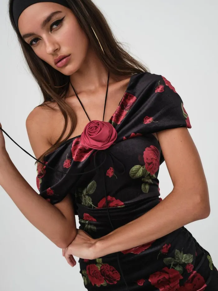 Women Dresses For Love and Lemons Bianca Mini Dress Black Women Dresses For Love and Lemons Bianca Mini Dress Black