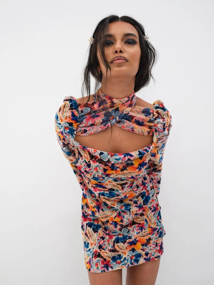 Women Dresses For Love and Lemons Blake Mini Dress Multi Women Dresses For Love and Lemons Blake Mini Dress Multi