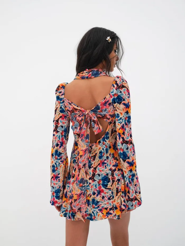 Women Dresses For Love and Lemons Blake Mini Dress Multi Women Dresses For Love and Lemons Blake Mini Dress Multi