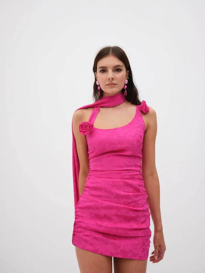 Women Dresses For Love and Lemons Deliza Mini Dress Pink Women Dresses For Love and Lemons Deliza Mini Dress Pink