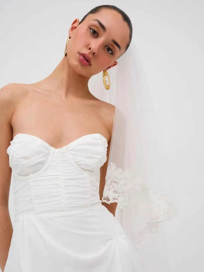 Women Dresses For Love and Lemons June Maxi Dress White Women Dresses For Love and Lemons June Maxi Dress White