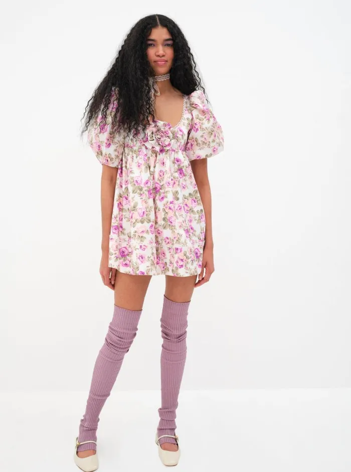Women Dresses For Love and Lemons Milani Mini Dress White