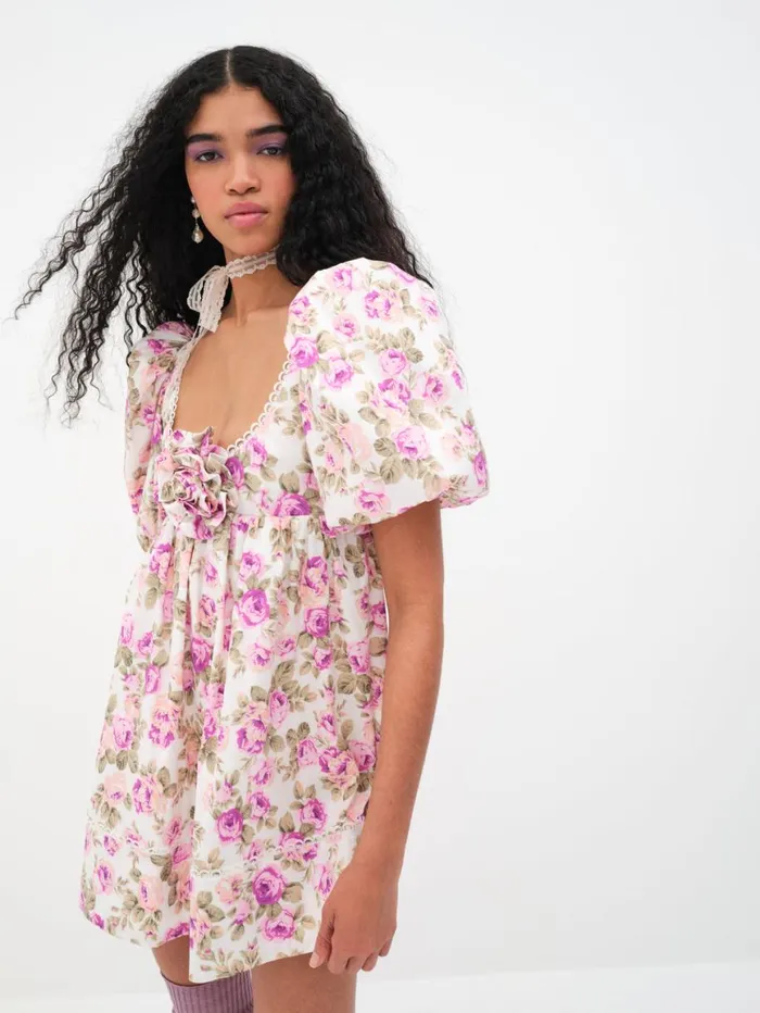 Women Dresses For Love and Lemons Milani Mini Dress White Women Dresses For Love and Lemons Milani Mini Dress White