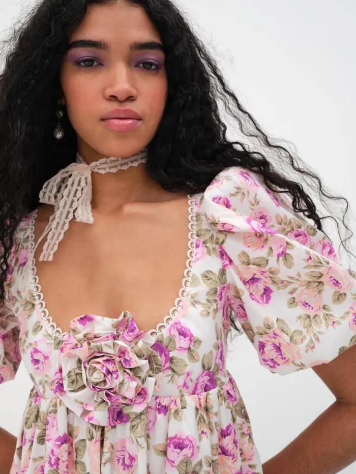 Women Dresses For Love and Lemons Milani Mini Dress White Women Dresses For Love and Lemons Milani Mini Dress White