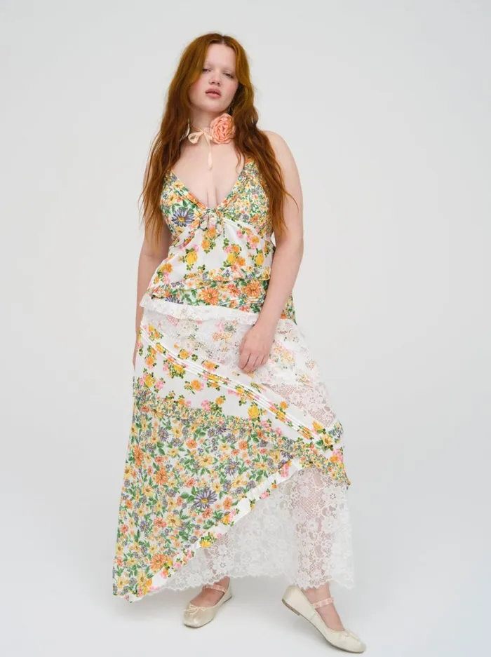 Women Dresses For Love and Lemons Rosalyn Maxi Dress Green Marigold Women Dresses For Love and Lemons Rosalyn Maxi Dress Green Marigold