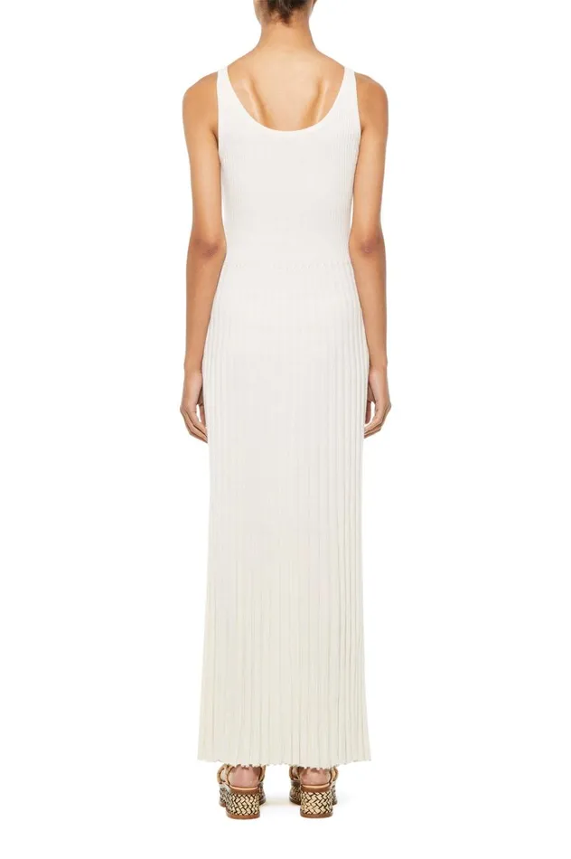 Women Dresses Gabriela Hearst Maresca Dress In Ivory Cashmere Silk