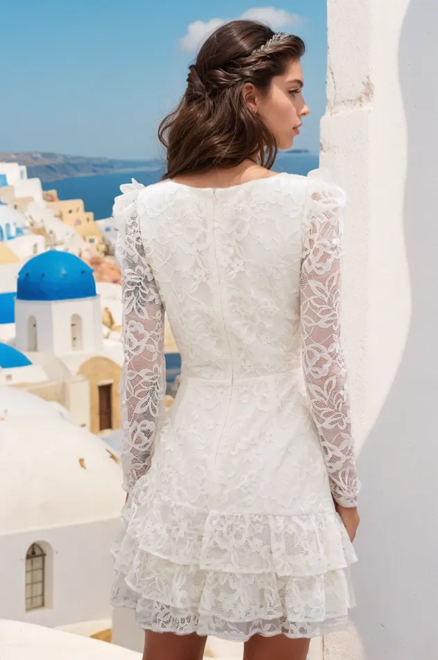 Women Dresses YUMI KIM SELENA DRESS Hollywood White Lace