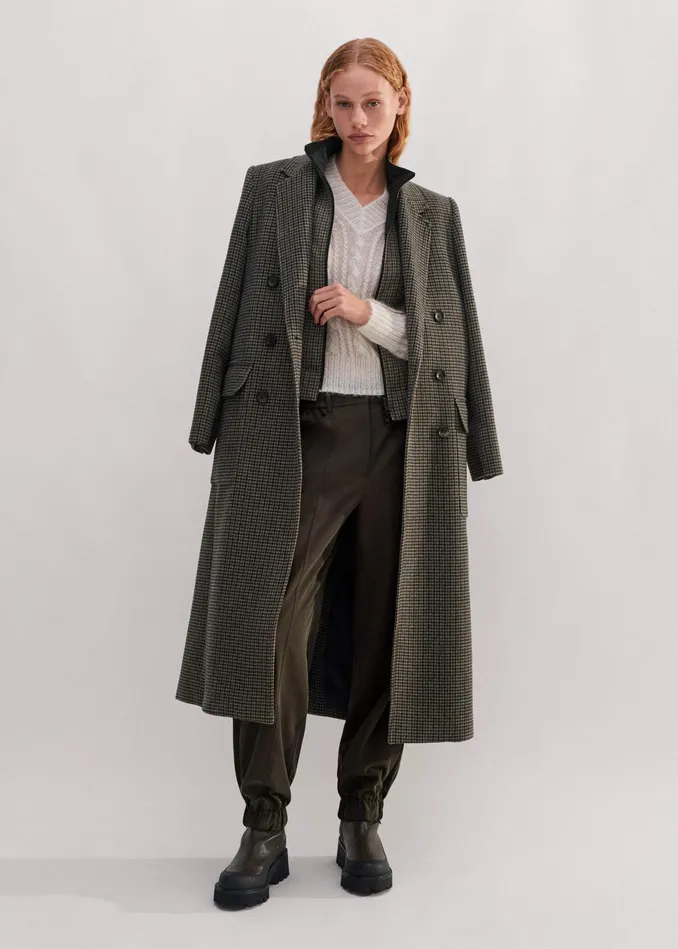 Women Elasticated Waist Tapered Pant Wren Green MEEM